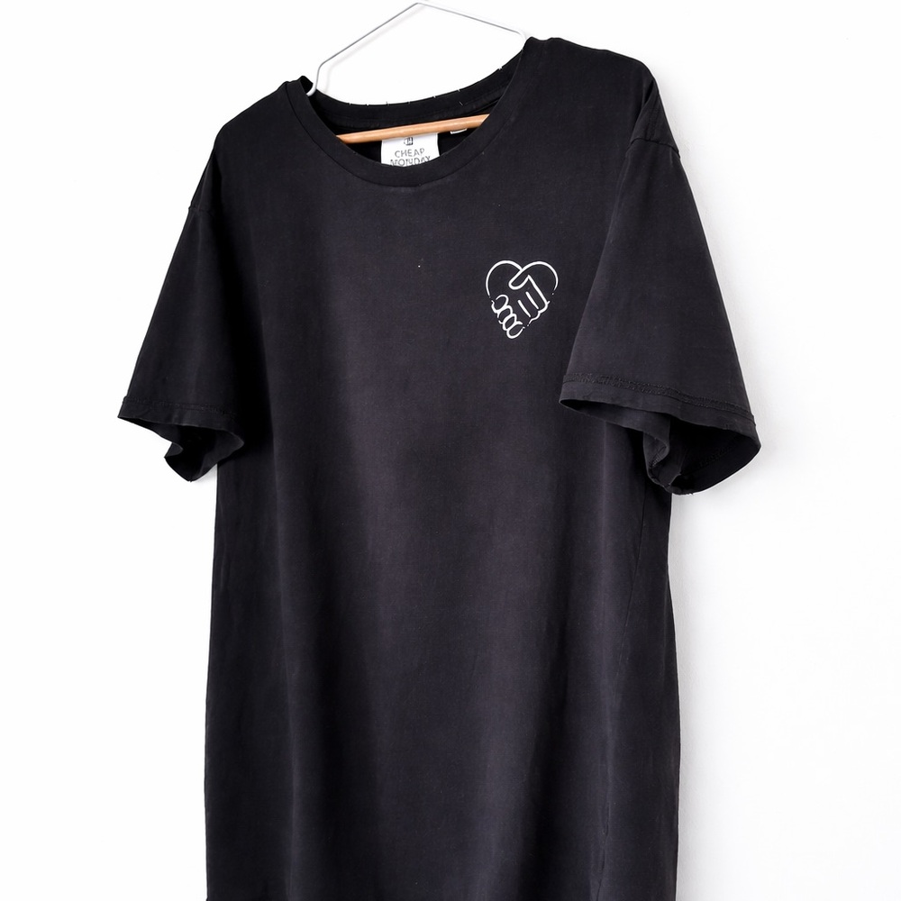 Cheap Monday Stockholm Graphic Tee Black Men’s M Unisex